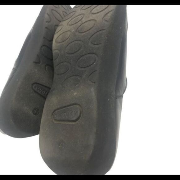 Wolky Black Platform Shoes Walking Comfort Size 41 EU US 10/10.5 - Picture 14 of 14